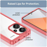 Xiaomi Redmi Note 13 Pro+ Anti-Shock Hybrid Cover - Rød