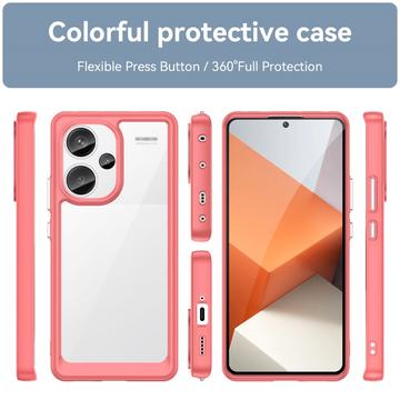 Xiaomi Redmi Note 13 Pro+ Anti-Shock Hybrid Cover - Rød