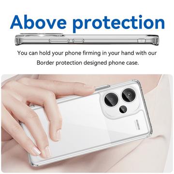 Xiaomi Redmi Note 13 Pro+ Anti-Shock Hybrid Cover - Gennemsigtig