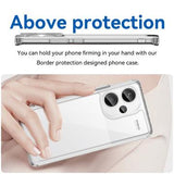 Xiaomi Redmi Note 13 Pro+ Anti-Shock Hybrid Cover - Gennemsigtig