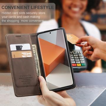 Xiaomi Redmi Note 13 Pro+ Caseme 013 Series Pung - Kaffe