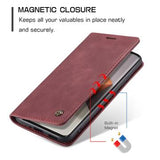 Xiaomi Redmi Note 13 Pro+ Caseme 013 Series Pung - Vinrød