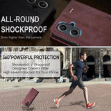 Xiaomi Redmi Note 13 Pro+ Caseme 013 Series Pung - Vinrød