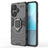 Xiaomi Redmi Note 13 Pro+ Hybrid Cover med Ring Holder - Sort