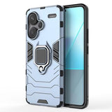 Xiaomi Redmi Note 13 Pro+ Hybrid Cover med Ring Holder - Blå