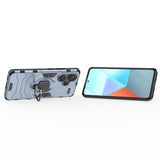 Xiaomi Redmi Note 13 Pro+ Hybrid Cover med Ring Holder - Blå