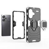 Xiaomi Redmi Note 13 Pro+ Hybrid Cover med Ring Holder - Blå