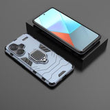 Xiaomi Redmi Note 13 Pro+ Hybrid Cover med Ring Holder - Blå