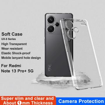 Xiaomi Redmi Note 13 Pro+ Imak UX-5 TPU Cover - Gennemsigtig