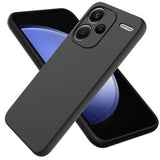 Xiaomi Redmi Note 13 Pro+ Liquid Silikone Cover med Strop - Sort