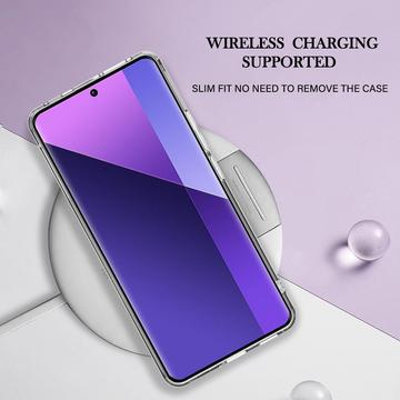 Xiaomi Redmi Note 13 Pro+ Marmormønster Galvaniseret IMD TPU Cover - Pink