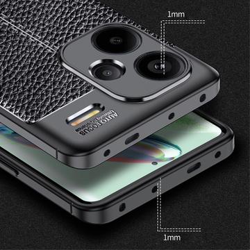 Xiaomi Redmi Note 13 Pro+ Slim-Fit Premium TPU Cover - Sort