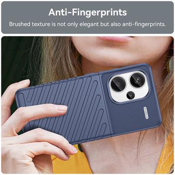 Xiaomi Redmi Note 13 Pro+ Thunder Series TPU Cover - Blå