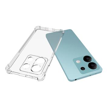 Xiaomi Redmi Note 13 Stødsikkert TPU Cover - Gennemsigtig