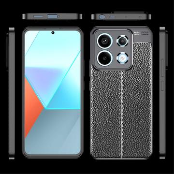 Xiaomi Redmi Note 13 Slim-Fit Premium TPU Cover - Sort