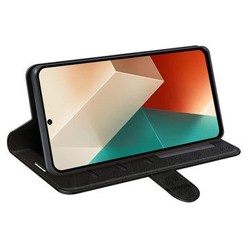 Xiaomi Redmi Note 13 Pung med Magnetisk Lukning - Sort
