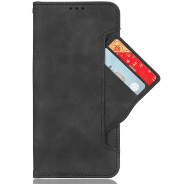Xiaomi Redmi Note 13R/Redmi 13/Poco M6 4G Pung Cover med Kortholder - Sort
