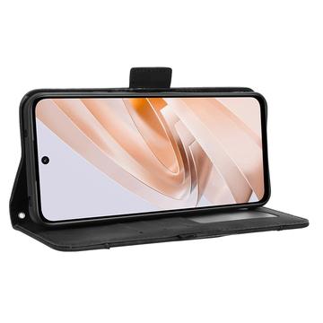 Xiaomi Redmi Note 13R/Redmi 13/Poco M6 4G Pung Cover med Kortholder - Sort