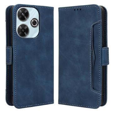 Xiaomi Redmi Note 13R/Redmi 13/Poco M6 4G Pung Cover med Kortholder - Blå