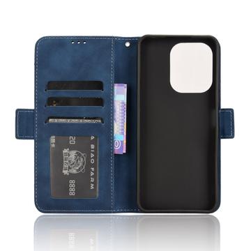 Xiaomi Redmi Note 13R/Redmi 13/Poco M6 4G Pung Cover med Kortholder - Blå