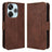 Xiaomi Redmi Note 13R/Redmi 13/Poco M6 4G Pung Cover med Kortholder - Brun