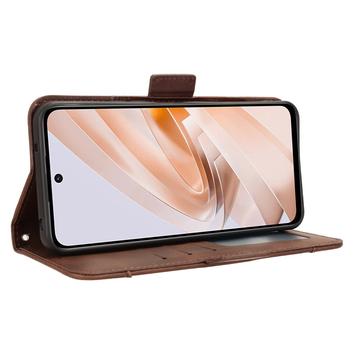 Xiaomi Redmi Note 13R/Redmi 13/Poco M6 4G Pung Cover med Kortholder - Brun