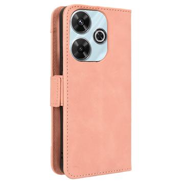 Xiaomi Redmi Note 13R/Redmi 13/Poco M6 4G Pung Cover med Kortholder - Pink