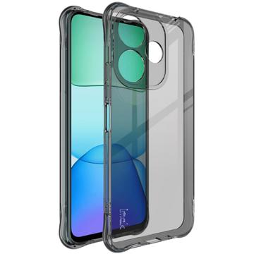 Xiaomi Redmi Note 13R/Redmi 13/Poco M6 4G Imak Faldsikkert TPU Cover - Gennemsigtig Sort