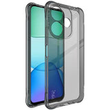 Xiaomi Redmi Note 13R/Redmi 13/Poco M6 4G Imak Faldsikkert TPU Cover - Gennemsigtig Sort