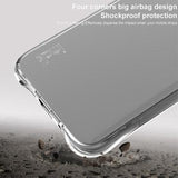 Xiaomi Redmi Note 13R/Redmi 13/Poco M6 4G Imak Faldsikkert TPU Cover - Gennemsigtig Sort