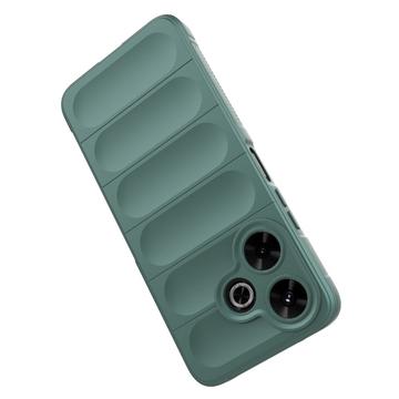 Xiaomi Redmi Note 13R/Redmi 13 5G Rugged TPU Cover - Grøn