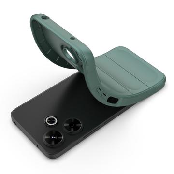 Xiaomi Redmi Note 13R/Redmi 13 5G Rugged TPU Cover - Grøn