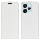 Xiaomi Redmi Note 13R/Redmi 13/Poco M6 4G Vertikal Flip Taske med Kortholder - Hvid