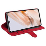 Xiaomi Redmi Note 13R/Poco M6 4G/Redmi 13 5G Pung med Magnetisk Lukning - Rød