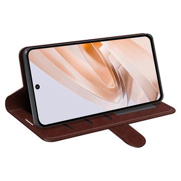 Xiaomi Redmi Note 13R/Poco M6 4G/Redmi 13 5G Pung med Magnetisk Lukning - brun