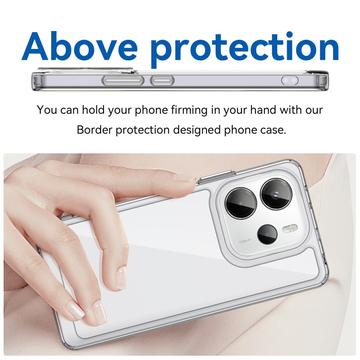 Xiaomi Redmi Note 14 4G Anti-Shock Hybrid Cover - Gennemsigtig