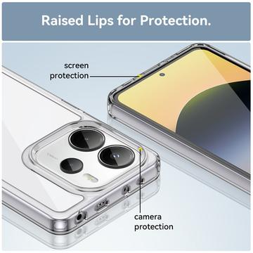 Xiaomi Redmi Note 14 4G Anti-Shock Hybrid Cover - Gennemsigtig