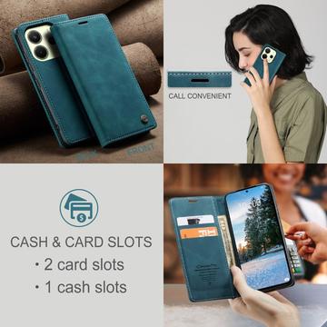 Xiaomi Redmi Note 14 4G Caseme 013 Series Pung - Blå