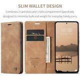 Xiaomi Redmi Note 14 4G Caseme 013 Series Pung - Brun