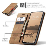 Xiaomi Redmi Note 14 4G Caseme 013 Series Pung - Brun