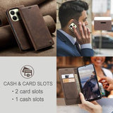 Xiaomi Redmi Note 14 4G Caseme 013 Series Pung - Kaffe