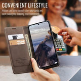 Xiaomi Redmi Note 14 4G Caseme 013 Series Pung - Kaffe