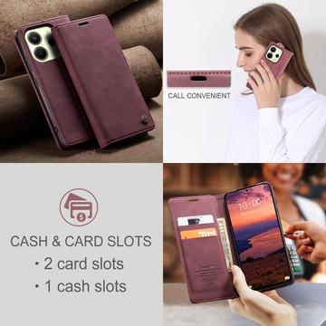 Xiaomi Redmi Note 14 4G Caseme 013 Series Pung - Vinrød