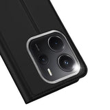 Xiaomi Redmi Note 14 4G Dux Ducis Skin Pro Flip Cover - Sort