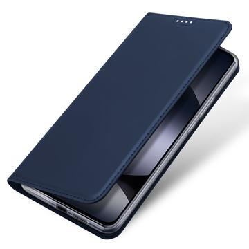 Xiaomi Redmi Note 14 4G Dux Ducis Skin Pro Flip Cover - Blå