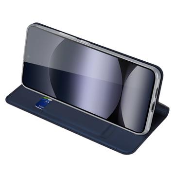 Xiaomi Redmi Note 14 4G Dux Ducis Skin Pro Flip Cover - Blå