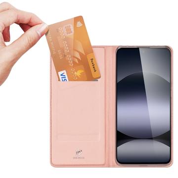 Xiaomi Redmi Note 14 4G Dux Ducis Skin Pro Flip Cover - Pink