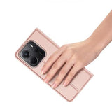 Xiaomi Redmi Note 14 4G Dux Ducis Skin Pro Flip Cover - Pink