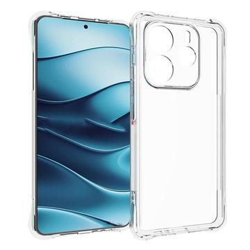 Xiaomi Redmi Note 14 5G Stødsikkert TPU Cover - Gennemsigtig