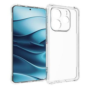 Xiaomi Redmi Note 14 5G Stødsikkert TPU Cover - Gennemsigtig